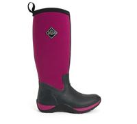 Muck Boots Women's Arctic Adventure Fleece Lined Waterproof Pull on Boot, Maroon, 4