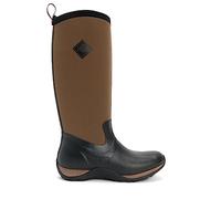 Muck Boots Women's Arctic Adventure Fleece Lined Waterproof Pull on Boot, Tan, 8