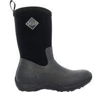 Muck Boots Women's Arctic Weekend Fleece Lined Waterproof Pull on Boot, Black, 3