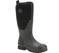 Muck Boots Women's Chore Classic Tall Pull On Waterproof Wellington Boot, Black, 5