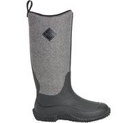 Muck Boots Women's Hale Pull On Waterproof Wellington Boot, Black Herringbone, 4