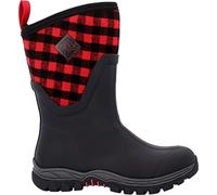 Muck AS2M0PLD Arctic Sport II Mid Cold Weather Womens Boots Black Red UK 4 - 8