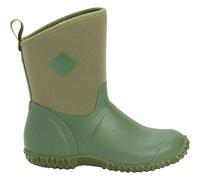 Muck Boots Women's Muckster 2 Mid Snow Boot, Green W/Floral Print Lining, 8 UK