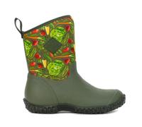 Muck Boots Women's Muckster II Mid Green/Veggie Print Rain Boots WM2302 (US)