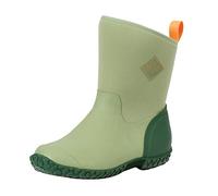 Muck Boots Women's Muckster II Mid Pull on Waterproof Mid Boot, Green, 8
