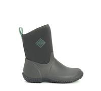 Muck Boots Women's Muckster II Mid Pull on Waterproof Mid Boot, Grey, 8