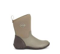 Muck Boots Women's Muckster II Mid Pull on Waterproof Mid Boot, Walnut, 4