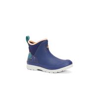 MUCK BOOTS Womens Originals Ankle Textile/Weather Wellingtons - Purple Rubber - Size UK 5