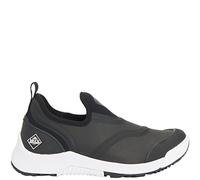 Muck Boots Women's Outscape Low Slip On Waterproof Shoe, Black, 6