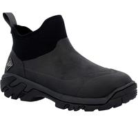 Muck Boots Men's Woody Sport Ankle Boot - Pull-On Waterproof - Black, Size 12