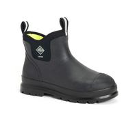 Muck Chore Classic Black Leather Chelsea Boots Pre