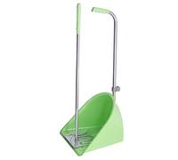 Muck Grabber Stable Mate Manure Collector Long Handle Poop Scoop & Rake Stable Paddock Dock Tidy Ideal for Horse, Pony, Donkey, Dog, Leaves for Yard, Stable, Horsebox & Garden - 80 cm (Pistachio)