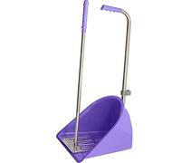 Muck Grabber Stable Mate Manure Collector Long Handle Poop Scoop & Rake Stable Paddock Dock Tidy Ideal for Horse, Pony, Donkey, Dog, Leaves for Yard, Stable, Horsebox & Garden - 80 cm (Purple)