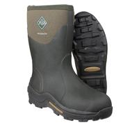Muck Boots Unisex Muckmaster Mid Pull On Waterproof Wellington Boot, Moss, 5