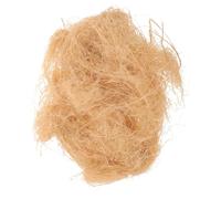 MUCKLILY 1 Bag Bird Nest Material Raffia Grass DIY Bird Nesting Material Supplies Khaki Color Comfortable Living Environment for Indoor Creating and Hiding Places