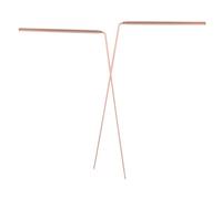 MUCKLILY 1 Pair Portable Water Finding Tool for Feng Shui Detection Ergonomic Shaped Design for Accurate Divining and Easy Use for Beginners