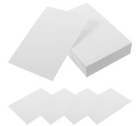 MUCKLILY 100 Sheets A5 Photo Paper Glossy Photo Printing Paper with Even Ink-Absorption and Durability, for Hobby Crafts and Artistic Creations in White