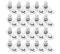 MUCKLILY 100pcs Aa Battery Spring Contact Plates 28x12mm Dual-pole Battery Holder Replacement Springs and Remote Control Contact Terminals