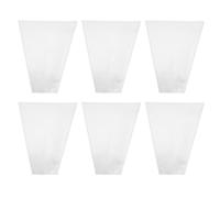 MUCKLILY 100pcs Flower Bouquet Wrapping Bags, High Clarity Plastic Sleeves for Floral Arrangement, Medium Size 4.0 Mil Thickness, Suitable for Florists and Packaging