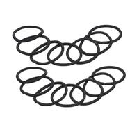 MUCKLILY 100pcs High Elastic Hair Rope Replaceable Hair Ties for Women for Ponytail Holders for Braids for Girls