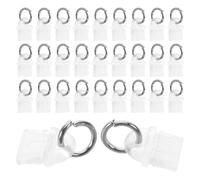 MUCKLILY 100pcs USB Type-C Dust Plugs with Anti-Lost Rings, Mobile Phone Charging Port Covers, Waterproof and Anti-Drop USB C Dustproof Caps for Phones and Laptops