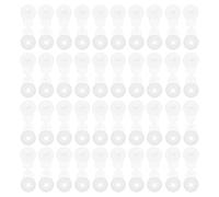 MUCKLILY 100pcs Wristband Buckle Fasteners for Events Replacement Clips for Event Wristbands Elegant Design for