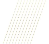 MUCKLILY 10pcs Copper Metal Dowels Support Rods for Clay Models and Materials Lightweight Tools for Pottery and Polymer Clay Projects