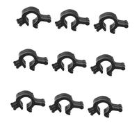 MUCKLILY 10pcs Helmet Light Cable Clips Secure Headlamp Wire Buckle for Miners Easy Installation Safety Helmet Accessories for Construction and Outdoor Use