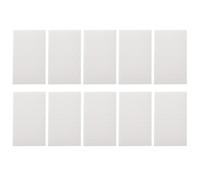 MUCKLILY 10Pcs High Density Nano Cleaning Sponge Blocks, Compressed Power Eraser Sponges for Kitchen Dish Cleaner and Household Dirt Removal, White Multipurpose Cleaning Pads for Home Use