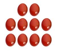 MUCKLILY 10pcs Oval Stone Cabochons Agate Gemstone Patch DIY Jewelry Accessories Supplies for Craft Making