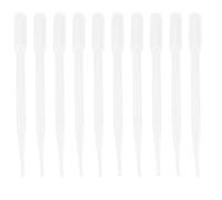 MUCKLILY 10pcs Shrimp Liquid Feeder Plastic Tube Feeding with Scale Marked 3ml Capacity for Marine Zoos and Home Use Coral Marine Fish