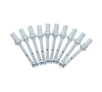 MUCKLILY 10pcs Truck Tire Cooling Water Spray Nozzles High-Pressure Resistant Metal Washer Tips for Wheel Hub Brake Cooling Long-Distance Transport Tire Maintenance Accessories