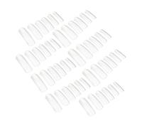 MUCKLILY 120Pcs Trace-Less False Nails Full Cover Artificial Nail Tips for Salon Use Creative Plastic Fake Set for Hand Art