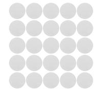 MUCKLILY 120Pcs White Fragrance Cotton Discs 22.5X3Mm Essential Oil Diffuser Pads Refill for Car Home Office Aromatherapy Pendant Locket Perfume Insert Pads