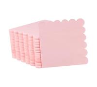 MUCKLILY 150 Pcs Light Pink Scalloped Paper Napkins Cute Disposable Napkins for Dinner Weddings Birthdays and Parties Ample Supply for Any Occasion
