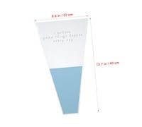 MUCKLILY 150pcs Flower Wrapping Bags Transparent Floral Packing Sleeves for DIY Bouquets Teacher Graduation Wedding and Birthday Celebrations Easy to Use and Unique Design