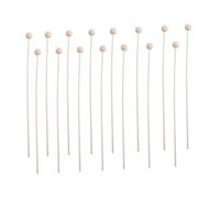 MUCKLILY 15pcs Aroma Fragrance Diffuser Sticks Wood Bead Reeds for Home Office Pot Pourri Scented Air Fresheners