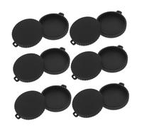 MUCKLILY 15pcs Silicone Camera Lens Cover Lens Protector Scratch Guard Caps round Protector Compatible for Dji Action Camera Protection Case Travel Outdoor Sports