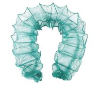 MUCKLILY 16-section Nylon Fishing Net Catch Net Fish Trap Green Foldable Design Safe to Grab The Fish Easy to Storage Suitable for Boat Fishing