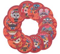 MUCKLILY 1set Lovely Color Changing Zodiac Potty Training Stickers Cute Adhesive Toilet Decals for Boy Girl Interactive Bathroom Habit Reminders Fun and Safe for Toddlers