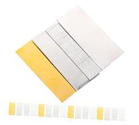 MUCKLILY 1set Zinc and Copper Anode Sheet for DIY Fruit Battery Experiments Educational Science Supplies for Teaching Physics and Chemistry Concepts Portable Learning Kit 16pcs