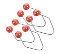 MUCKLILY 2 Pairs Facial Dimple Makers Small Lightweight Face Exerciser for Cheek Training Safe Comfortable Smile Enhancer with Polished Surface for Natural-looking Dimples