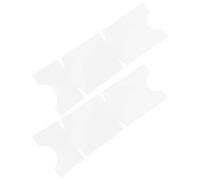 MUCKLILY 2 Sheets Crank Protection Guard Crank Arm Sleeve Tpu Self-Adhesive Easy Installation Bike Safety Accessories for Cyclists