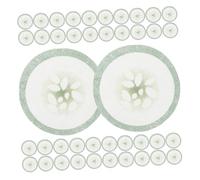 MUCKLILY 200pcs Non-woven Cucumber Print Eye Eye Care Pads Hydrating Skincare Fabric Mask Nourishment and Cooling Treatment