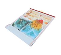 MUCKLILY 2027 Year the Goat Wall Calendar Scroll with Full Year Coverage and Versatile Display Options, Paper Material Zodiac Themed Design for Festival Reminders and Meeting Schedules