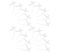 MUCKLILY 20Pcs 1Mm Foam Spray Nozzle Tips Plastic Tube Assembly for Caulking Guns, Spray Foam Gap Filling and Adhesive Application, Replacement Trigger Nozzles for DIY Home Repairs