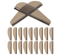 MUCKLILY 20pcs Car Side Mirror Rain Guards Rearview Mirror Visor Protect Auto Windshield from Rain Splash for Outdoor Driving Suv Truck