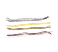 MUCKLILY 20pcs Doll Eyelashes Nylon DIY Doll Accessories Not Easy to Tear Easy to Use Boys and Girls DIY Supplies Material for Craft Projects