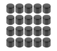 MUCKLILY 20pcs Foosball Table Rod End Caps Plastic Covers Simple Elegant Design Wear Resistance Zero Assembly Replacement for Foosball Table
