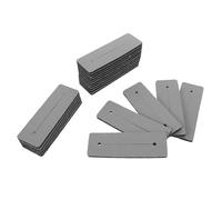 MUCKLILY 20pcs Heat-insulating Pad for Hair Curling High-toughness Material Professional Perm Tools Heat-resistant Perm Pad for Salon Styling for Hair Straighteners